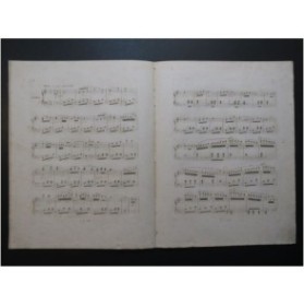 REDLER G. Petite Fantaisie sur Le Cor des Alpes Piano ca1860