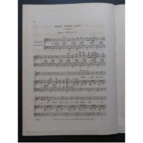 BALFE M. W. Then You'll Remember Me Chant Piano ca1844