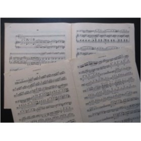 DELUNE Louis Concerto en La Mineur Violoncelle Piano 1858