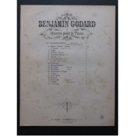 GODARD Benjamin 2e Valse Piano ca1880