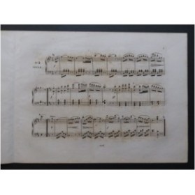 CALMBACHER Victor Une fête Sénonnaise Piano ca1850