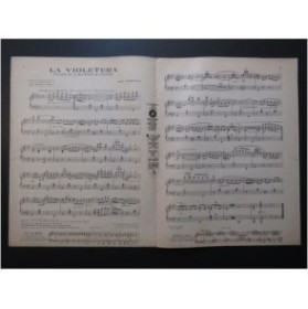 PADILLA José La Violetera Piano 1918