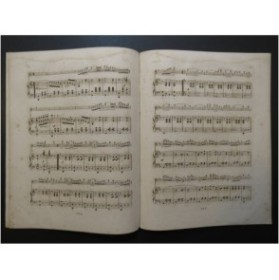 FERRANTI Lodoïs Improvisata Caprice Flûte Piano XIXe