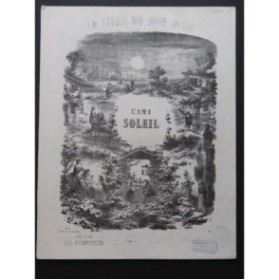 DARCIER L. L'Ami Soleil Chant Piano ca1850