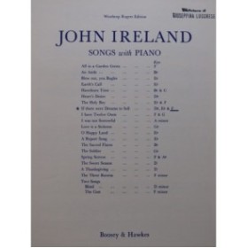 IRELAND John If there were dreams to sell Piano Chant