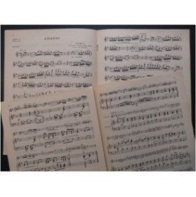 WANHALL Adagio CORELLI A. Gavotte et Gigue Violon Piano 1947