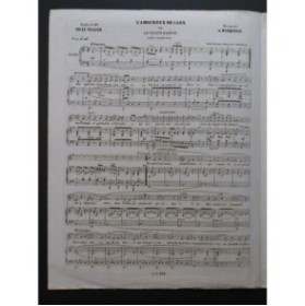 MARQUERIE A. L'Amoureux de Caen Chant Piano ca1844
