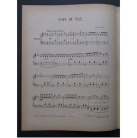 GILLET Ernest Loin du Bal Piano ca1890