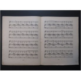 DUBOIS Auguste Les Baisers ont des ailes Chant Piano 1908