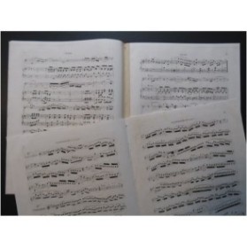 BERR Friedrich Air Varié No 5 Clarinette Piano ca1860