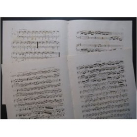 WEBER Variations Concertantes op 33 Violon Piano ca1870