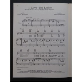 SANDRICH Mark I Love The Ladies Chant Piano 1964