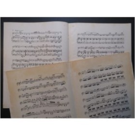 LECLAIR Jean-Marie Sonata No 3 4e Livre Piano Violon ca1915