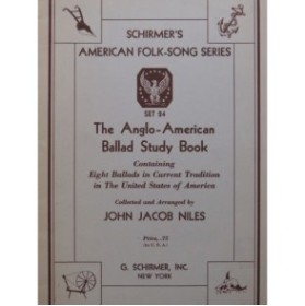 The Anglo-American Ballad Study Book Chant Piano 1945