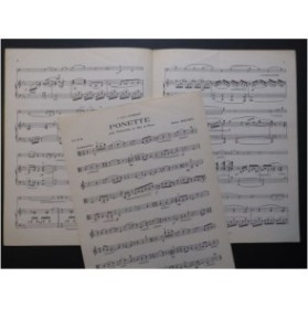MEYER Jean Ponette Piano Violoncelle ou Alto 1967
