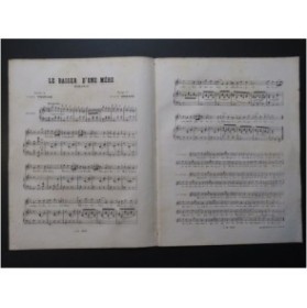 ARNAUD Étienne Le Baiser d'une mère Nanteuil Chant Piano ca1860