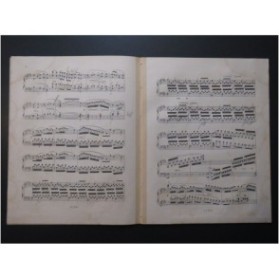 STEIBELT Daniel L'Orage Piano 1885