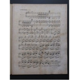 THALBERG S. Mélange sur Guillaume Tell Piano ca1863