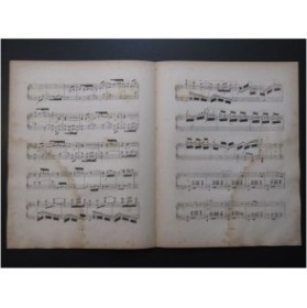 THALBERG S. Mélange sur Guillaume Tell Piano ca1863