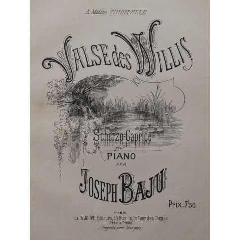 BAJU Joseph Valse des Willis Piano