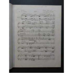 MÉHUL Le Jeune Henri Ouverture Piano 4 mains ca1845