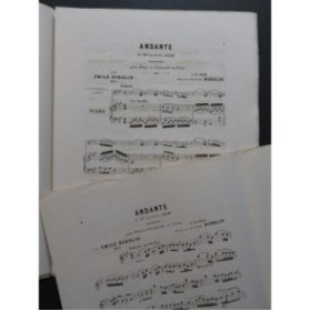 HAYDN Joseph Andante du 13e Quatuor Piano Violoncelle ou Violon ca1860