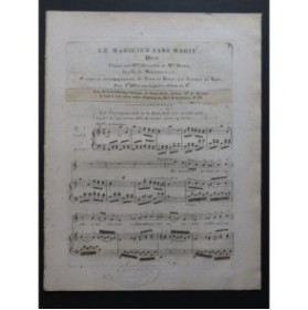 ISOUARD Nicolo Le Magicien sans Magie No 7 Chant Piano ou Harpe ca1810