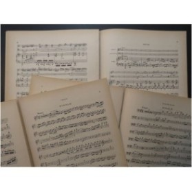 THOMÉ Francis Trio en La Majeur Piano Violon Violoncelle 1893