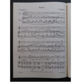 HINDEMITH Paul Envoy Chant Piano 1945