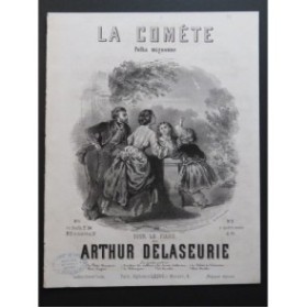 DELASEURIE Arthur La Comète Piano 1863