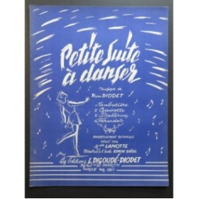 DIODET Pierre Petite Suite à danser Piano