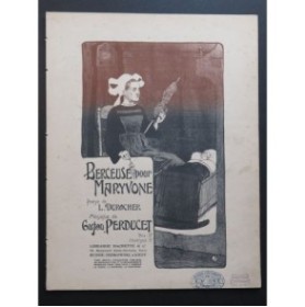 PERDUCET Gaston Berceuse pour Maryvone Chant Piano ca1915