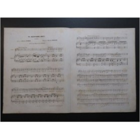 DELISLE Eugène Ne Répondre Rien Chant Piano ca1850