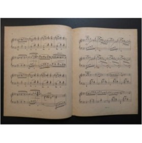 SCHÜTT Edouard Valse Lente Piano 1886
