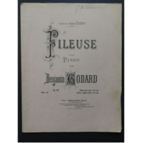 GODARD Benjamin Fileuse Piano ca1905