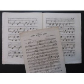 GOUNOD Charles Hymne à Sainte Cécile Violon Piano XIXe siècle