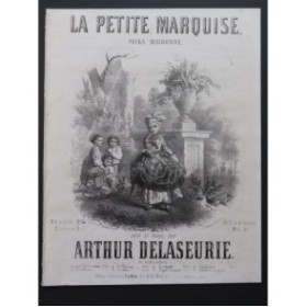 DELASEURIE Arthur La Petite Marquise Piano ca1860