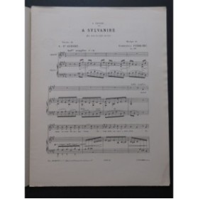 FERRARI Gabriella A Sylvanire Chant Piano 1886