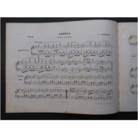 STRAUSS Johann Térésa Piano 1855
