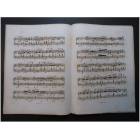 BURGMÜLLER Frédéric Des Sabots de la Marquise Piano ca1854