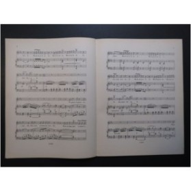 AUBERT Gaston Barcarolle No 3 Pousthomis Chant Piano 1909