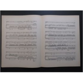 AUBERT Gaston Sans âme Pousthomis Piano Chant 1909