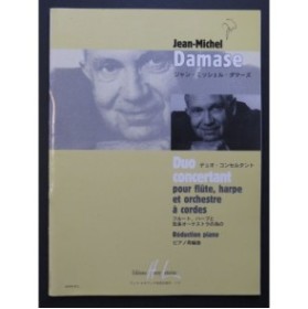 DAMASE Jean-Michel Duo Concertant Flûte Harpe Piano 2001
