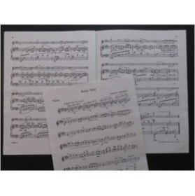 DEBUSSY Claude Beau Soir Violon Piano