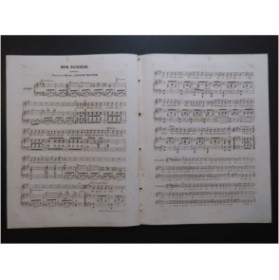 MOUNIER Albert Mon Ruisseau Chant Piano ca1850