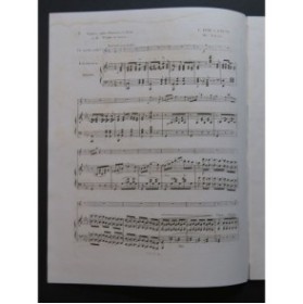 BERR F. FESSY A. Fantaisie No 26 Franz Schubert Piano Clarinette ca1863