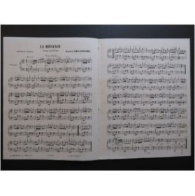 DELASEURIE Arthur La Mésange Piano ca1859