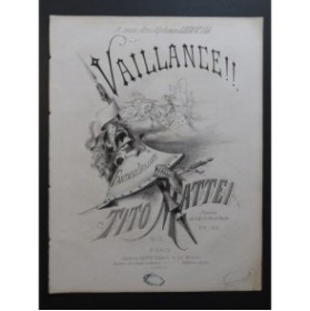 MATTEI Tito Vaillance Piano ca1865