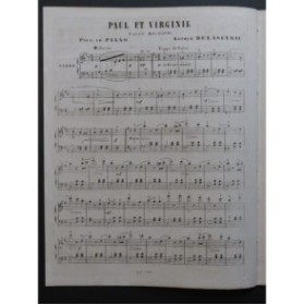 DELASEURIE Arthur Paul et Virginie Piano ca1850