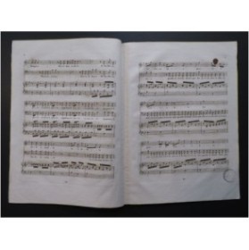 DELLA MARIA Domenico Care Donzelle Chant Piano ou Harpe ca1810
